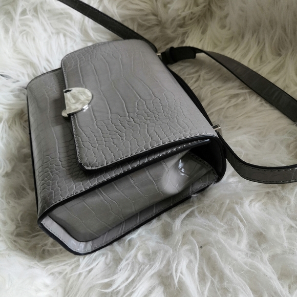 Mango - Croc-effect bag - Picture 3 of 3